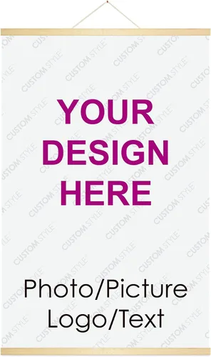 Vista 5 de Lienzo impreso personalizado, póster personalizado con tus fotos, carteles personalizados con marcos magnéticos