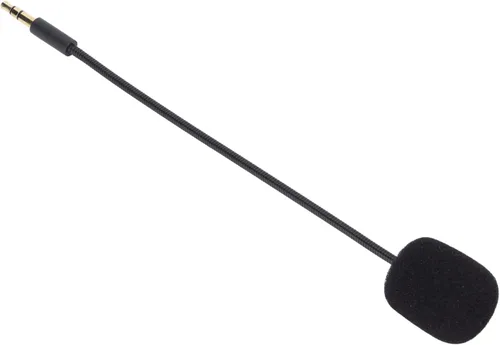 Vista 7 de Vbestlife Micrófono universal de juego de 0.138in, reemplazo del micrófono de auriculares, micrófono de repuesto flexible de 360 grados