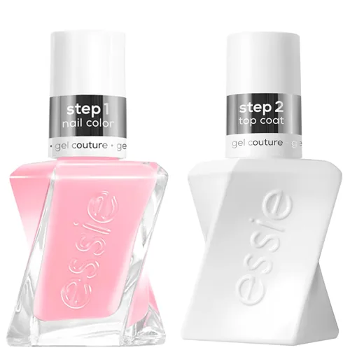Vista 11 de essie Kit de esmalte de uñas de gel, esmalte de uñas malva + capa superior, Take Me To Thread, 0.46 onzas cada uno