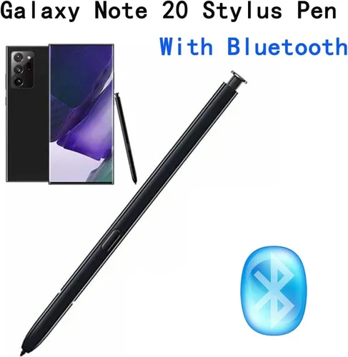 Vista 2 de Galaxy Note 20 Ultra S Pen con Bluetooth para Samsung Galaxy Note 20 Ultra Stylus, Galaxy Note 20 S Pen Note 20 Ultra Stylus Pen (negro)