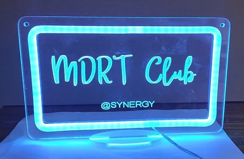 Vista 2 de Diseño de imagen personalizada/letreros de neón, letreros LED, luz nocturna, letreros de barra/letreros iluminados en el borde/tu propio diseño