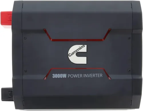 Vista 4 de Cummins 3000 vatios inversor de onda sinusoidal modificada para camiones Inversor 12 voltios a 110 voltios Cuatro salidas de CA Dos puertos USB