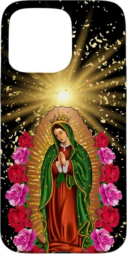Vista 31 de Funda para iPhone 16 Nuestra Señora Virgen De Guadalupe Virgen María