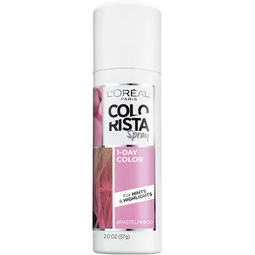 Vista 16 de L'Oreal Paris Color para pelo colorista, espray de un día, Plateado