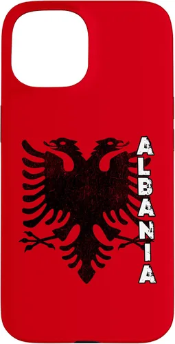Vista 6 de iPhone 16 Albanian Flag Of Albania Double Eagle Flamuri Shqiperia Case