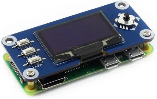Vista 3 de 1.3inch 128x64 OLED pantalla HAT para Raspberry Pi 4 3 Jetson Nano SPI/I2C interfaz con controlador incorporado @ XYGStudy