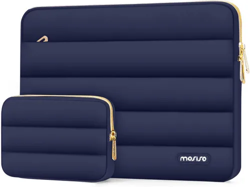 Vista 29 de MOSISO Funda para laptop de 13.3 pulgadas, 13-13.3 pulgadas funda de Marrón