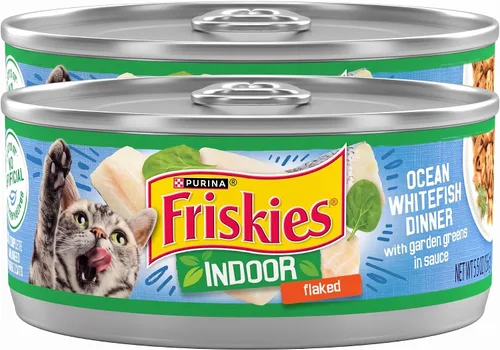 Vista 12 de Alimento húmedo para interior para gatos Purina Friskies, 24 unidades de 5.5 oz