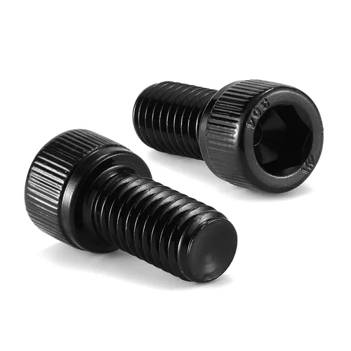 Vista 13 de Tornillos pernos de cabeza hexagonal de 1/2-13 x 1, 10 piezas de acero inoxidable 304 18-8, accionamiento hexagonal Allen, rosca completa, óxido