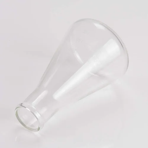 Vista 5 de Labasics Erlenmeyer - Frasco de vidrio de boca estrecha de vidrio de borosilicato con borde resistente, 8.5 fl oz