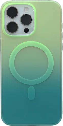 Vista 59 de Funda degradada para iPhone 14 Pro - Diseño multicolor degradado naranja y amarillo, resistente a los impactos y con imanes