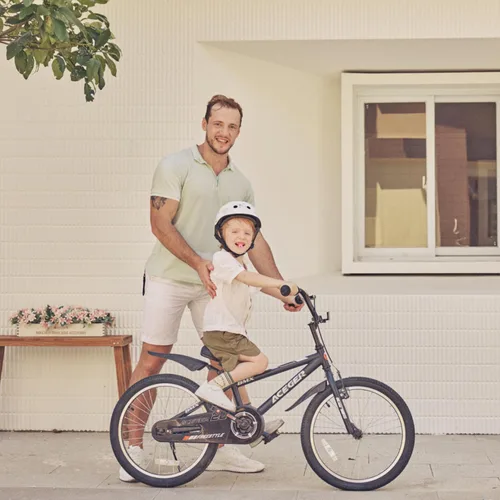 Vista 9 de ACEGER Bicicleta para niños de 2 a 10 años, estilo BMX, para niños y niñas de 2 a 10 años, bicicleta para niños de 12, 14 y 16 pulgadas, con ruedas
