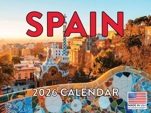 Vista 57 de Calendario Argentina 2026 Calendario mensual de pared de 12 meses Fabricado en Estados Unidos