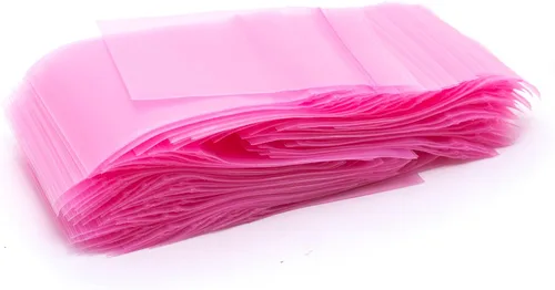 Vista 3 de Bolsa superior con sello antiestático rosa - 2.5" x 3" - Caja de 1000