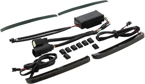 Vista 11 de TCMT - Luz LED para alforja con señal de marcha, freno y giro para Harley Electra Glide 2014-2024 con lente transparente