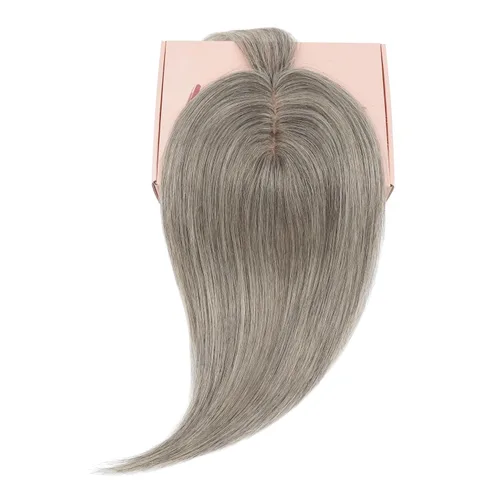 Vista 69 de Rich Choices Pelucas con topper de cabello para mujeres, cabello humano real 100% Remy, sin flequillo, para mujeres con adelgazamiento en la parte
