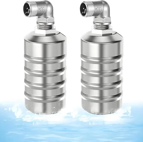 Vista 5 de Válvula de control de nivel de agua mejorada, válvula de flotador de control automático de nivel de agua inoxidable 304, válvula de flotador