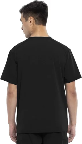 Vista 4 de Cherokee Euphoria CK887A - Camisa quirúrgica para hombre, cuello en V