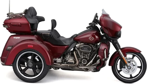 Vista 6 de Maisto Motocicleta Diescast Harley Davidson 2021 CVO Tri Glide a escala 1:12
