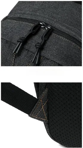 Vista 9 de Mochila de mezclilla vintage para mujer, bolso Y2k para mujer, bolsa de hombro de mezclilla, estética única, linda mochila para mujeres y hombres