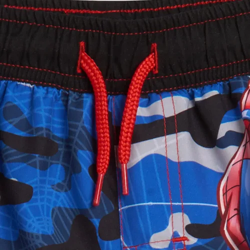 Vista 6 de Marvel Spider-Man Avengers Swim Trunks Bathing Suit Toddler to Big Kid