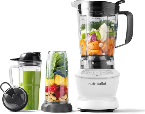 Vista 12 de NutriBullet ZNBF30500Z - Set de licuadora de 1200 W, 1200 W, color gris oscuro