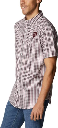Vista 3 de Columbia Mens Collegiate Rapid Rivers Short Sleeve Shirt