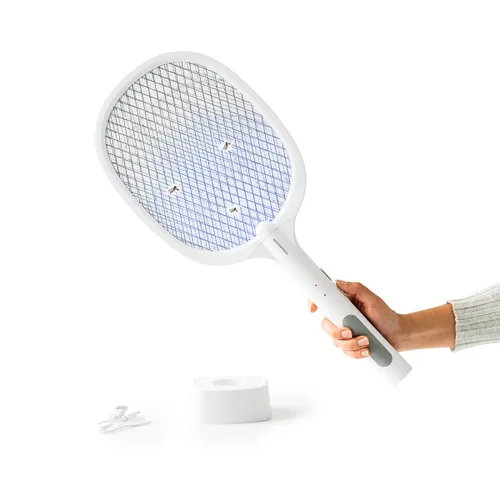 Vista 7 de Raqueta Matainsectos Recargable con Luz UV 2 en 1 Elecfly InnovaGoods