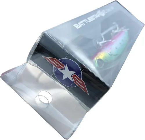 Vista 2 de Battlestar 115 Jerkbait–Flotación Lenta, Lanzamiento Largo, Señuelo de Pesca de Acción Realista para Agua Salada y Agua Dulce – Ideal para Fletán