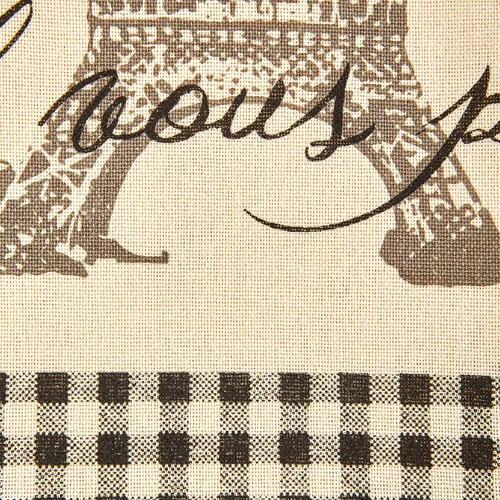 Vista 7 de DII Juego de 3 paños de cocina de algodón jacquard francés, juego de 3, paños de cocina decorativos para cocina y horneado de macarrones franceses