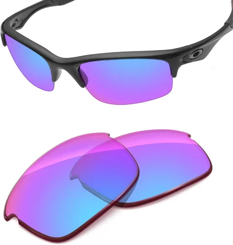 Vista 29 de Lentes de repuesto de rendimiento compatibles con Oakley Bottle Rocket OO9164 policarbonato polarizado grabado al aguafuerte, amarillo dorado Oro