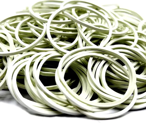 Vista 7 de Bandas de goma verdes, 200 bandas elásticas resistentes para uso escolar, hogar y oficina