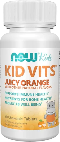 Vista 4 de NOW Foods Kid Vits Berry Lemonade 120 - Tableta masticable