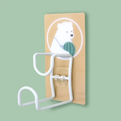 Vista 7 de Toallero, ganchos de pared, organizador de baño, toalleros para baño, bonitos ganchos montados en la pared, gancho giratorio de 360°, almacenamiento