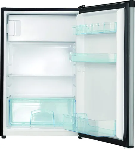 Vista 2 de Danby DCR045B1BSLDB - Refrigerador compacto de 4.5 pies cúbicos con verdadero congelador en acero inoxidable