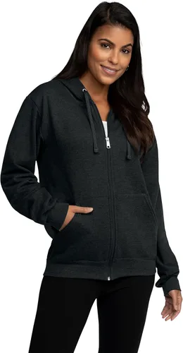 Vista 3 de Fruit of the Loom Eversoft Fleece Hoodies, Pullover & Full Zip, Moisture Wicking & Breathable, Sizes S-4x