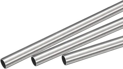 Vista 56 de uxcell Tubo capilar del acero inoxidable 304, tubería gruesa del metal de la longitud de la pared de 820.2 ft m del OD 18.0 ft m x 0.7 ft m