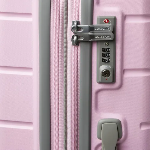 Vista 52 de Samsonite Freeform – Maleta rígida, expandible con ruedas dobles giratorias, Blanco