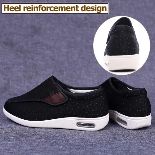 Vista 7 de W&LESVAGO Diabetic Shoes for Women Easy OnOff, Lightweight Breathable Adjustable Closure Walking Sneakers