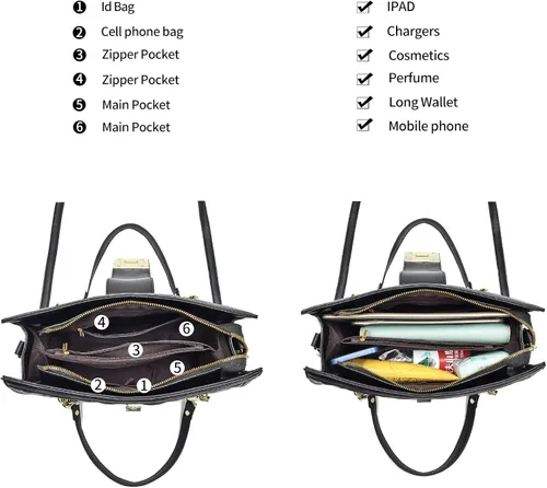 Vista 6 de Xiaoyu Bolsos de hombro para mujer, monederos de moda con correa de cadena, bolsos cruzados