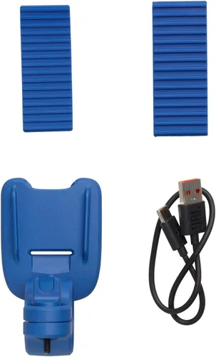 Vista 4 de JBL Wind 3S - Altavoz Bluetooth delgado para manillar (Azul)
