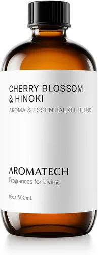 Vista 7 de AromaTech Aceite aromático Cherry Blossom & Hinoki para difusor de aroma (0.3 fl oz)