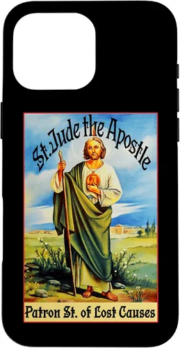 Vista 19 de St. Jude - Funda para iPhone 16, diseño de The Apóstol of Jesus Lost Causes