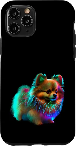 Vista 27 de Funda para iPhone 16 con diseño de raza de cachorro de Pomerania para mujeres o niñas