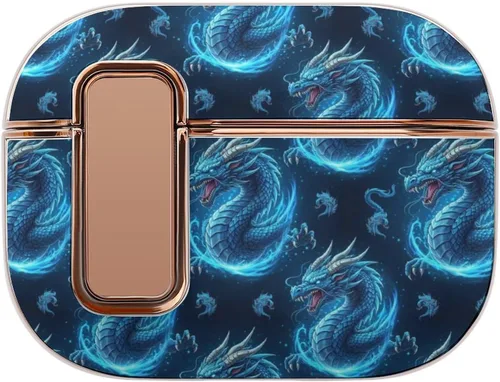 Vista 11 de Funda protectora de plástico suave compatible con Airpods Pro 2, funda de carga inalámbrica, ganado floral, vaca, accesorios para mujer