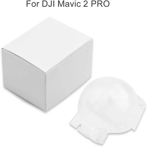 Vista 8 de DAGIJIRD Drone Gimbal Guard Lente de cámara transparente Sun Hood Cap Cover para DJI Mavic 2