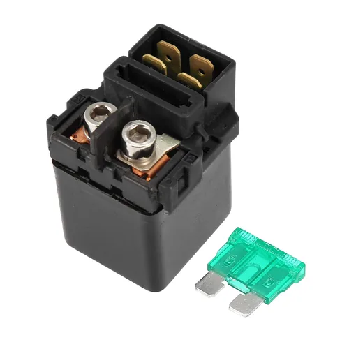 Vista 7 de Motoforti Reemplazo de relé solenoide de arranque para motocicleta moto negro
