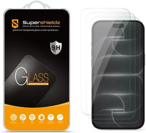 Vista 18 de Supershieldz Protector de pantalla de vidrio templado diseñado para iPhone Air (6.5 pulgadas), antiarañazos, sin burbujas