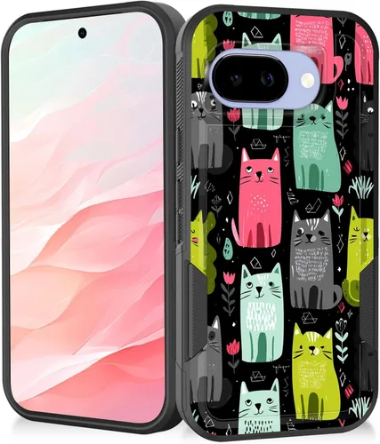 Vista 94 de Funda para Pixel 7a, resistente de doble capa híbrida de policarbonato duro de goma suave a prueba de golpes para Google Pixel 7A 6.1 pulgadas