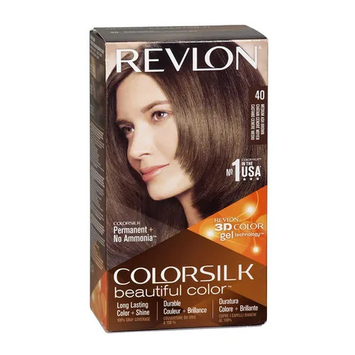 Vista 36 de Revlon ColorSilk Beautiful Color 41 marrón medio 1 ea (paquete de 5)